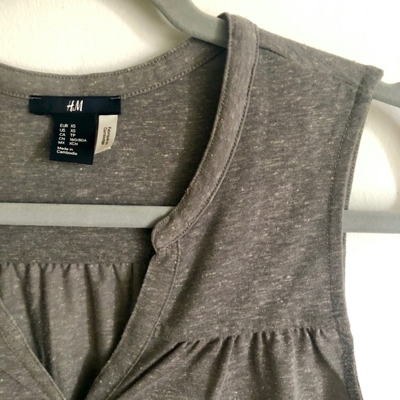 Linen Blend Tank - Picture 2 of 4